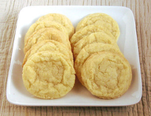 Soft and Simple Lemon Sugar Cookies