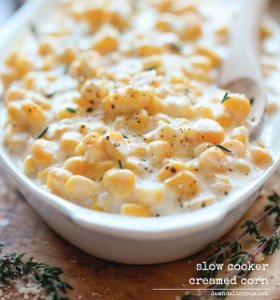 Slow Cooker Creamed Corn