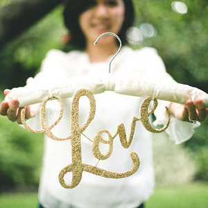 In Love DIY Wedding Hanger