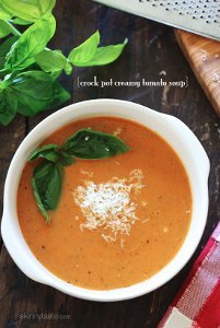 Slow Cooker Creamy Tomato Soup