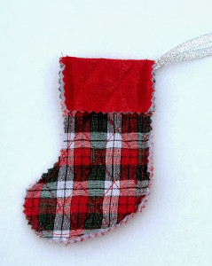 Traditional European Stocking Ornament