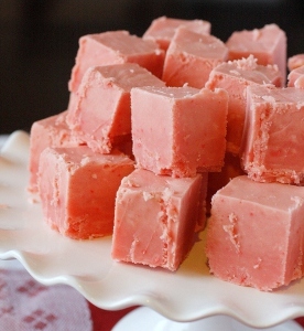 Candy Cane Fudge