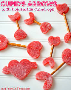 Cupid's Arrows Edible Craft