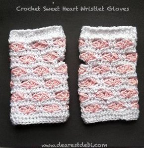 Crochet Pattern for Fingerless Gloves