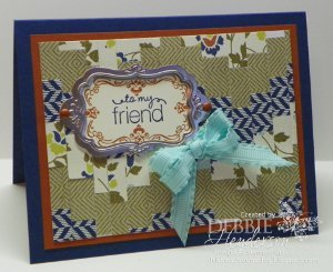 Pretty Paper Quilt Card