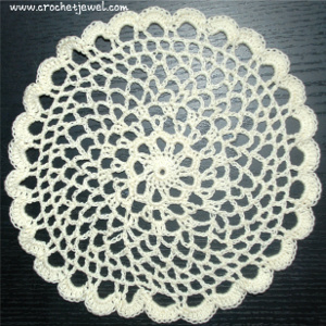 Scalloped Crochet Doilies