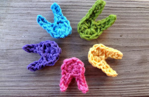 Little Crochet Easter Bunnies