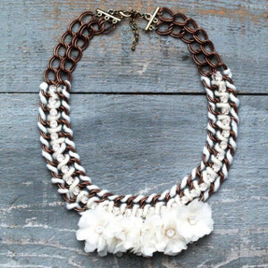 Anthropologie-Inspired Bib Necklace