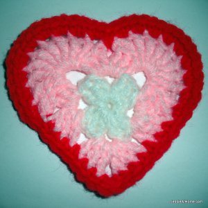 Cute and Quick Crochet Heart