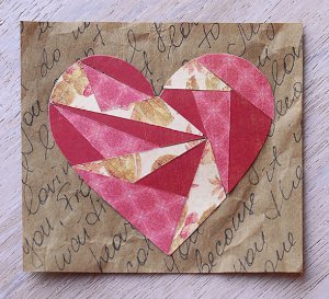 Pretty Paper Scraps Valentine