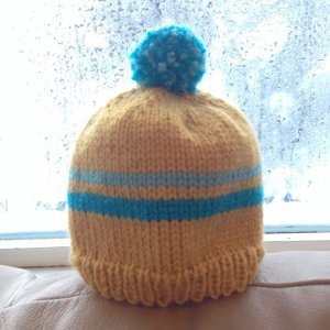 Retro Baby Ski Hat