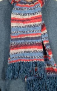 Beginner's Fair Isle Scarf