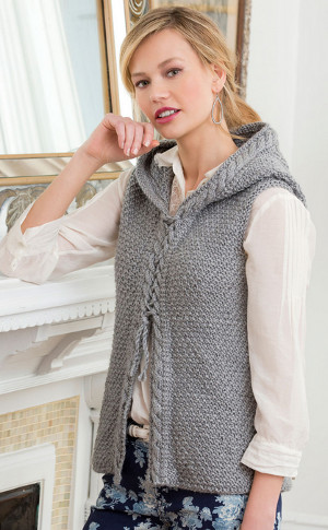 Country Nights Cabled Vest