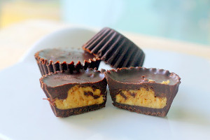3 Ingredient Microwave Peanut Butter Cups