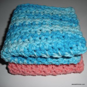 Exfoliating Crochet Washcloth