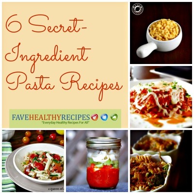 6 Secret-Ingredient Pasta Recipes