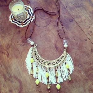 Fantastic Fringe Beaded Necklace