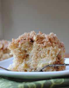 Wonderfully Warm Apple Streusel Coffee Cake