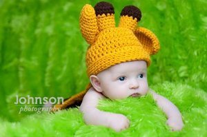 Giraffe Baby Hat and Costume