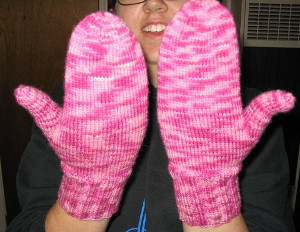 Easy Knit Mitten Pattern