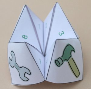 Fun Fathers Day Cootie Catcher