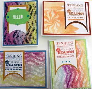 Heat-Embossed Homemade Card Ideas