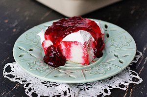 Raspberry Dream Poke Cake