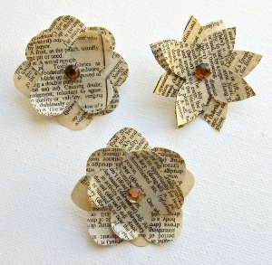 Paper Flower Push Pins