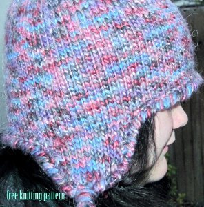 Jewel Tone Earflap Hat