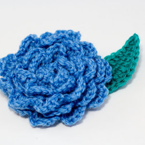Leaf for Crochet Flower