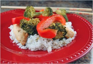Chicken and Broccoli "Stir Fry"
