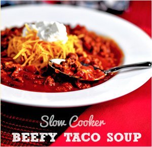 Beefy Taco Soup Recipe