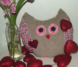 DIY Owl Pillow