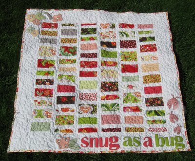 Snug as a Bug Baby Quilt