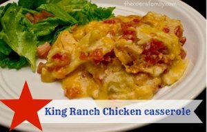 Quick and Easy King Ranch Chicken Casserole