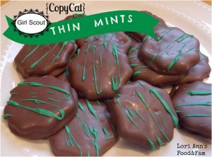 Slow Cooker Copycat Girl Scout Thin Mint Cookies