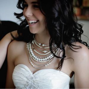 Classy Lady Wedding Pearls