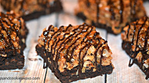 Copycat Samoa Brownies