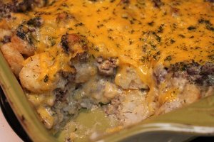 Beef and Tater Tot Casserole