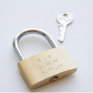 Love Lock Anniversary Gift Idea