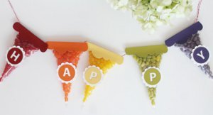 Jelly Bean Birthday Banner