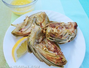 Cheesecake Factory Copycat Grilled Artichokes