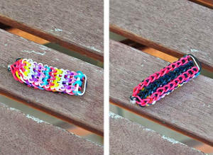 Double-Sided Rainbow Loom Bracelet