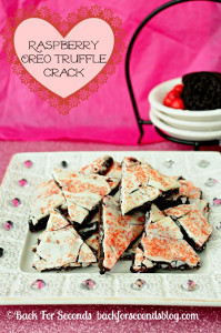 Raspberry Oreo Truffle Crack