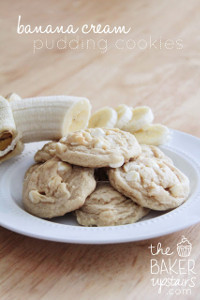 Best Banana Cream Pie Pudding Cookies