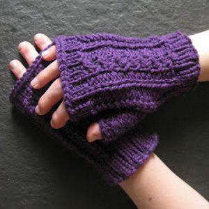 Kimberly's Cable Mitts