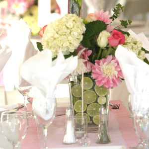 Sassy Lime DIY Centerpieces