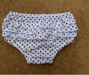 Dotted Ruffled Bloomers
