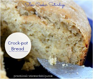 Slow Cooker Sourdough Bread