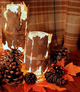 Woodland Nymph DIY Candle Holders